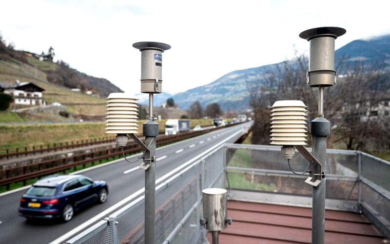 Stazione di misura fissa della qualità dell'aria in Alto Adige